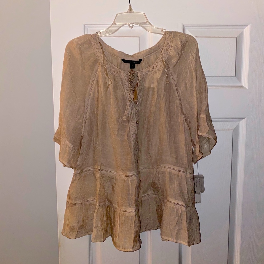 Beige Top